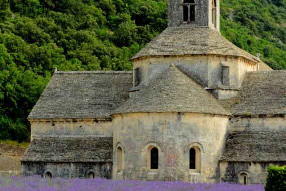 Spectacular architectural sites in provence France abbayedesenanque