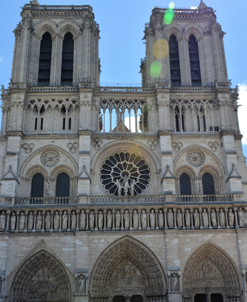 Notre Dame de Paris Cathedral_facade_gscinparis