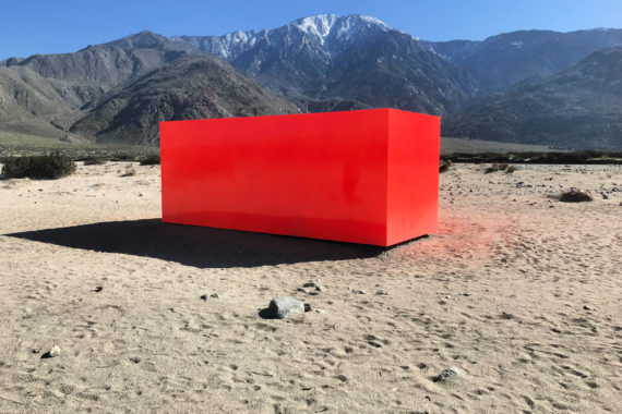 "Specter" by Sterling Ruby at Desert X 2019 gscinparis architecture blog