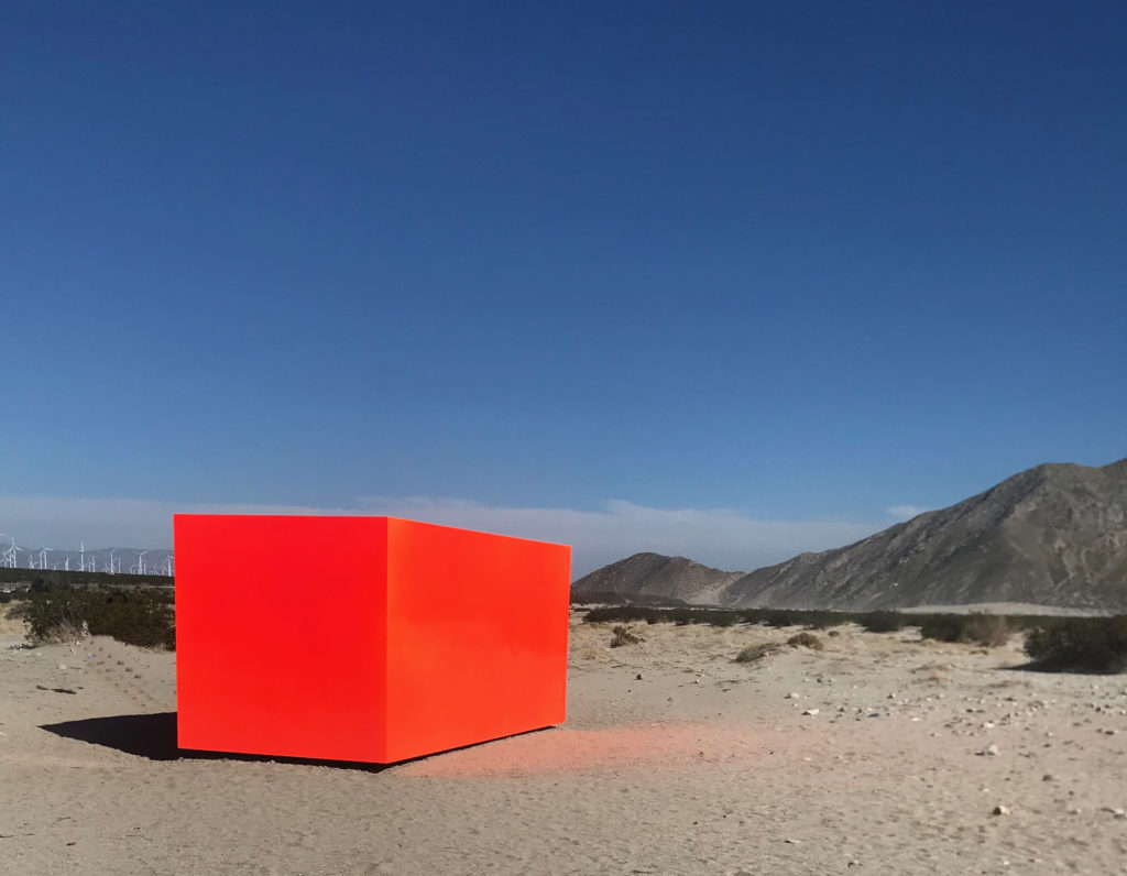 "Specter" by Sterling Ruby at Desert X 2019 gscinparis architecture blog