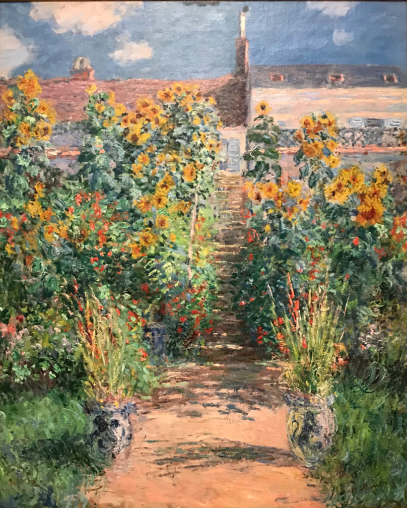 ClaudeMonet_TheArtistsGarden_1_France artists at the Norton Simon_gscinparis