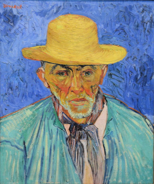 VincentvanGogh_PortraitofaPeasant_France artists at the Norton Simon_gscinparis