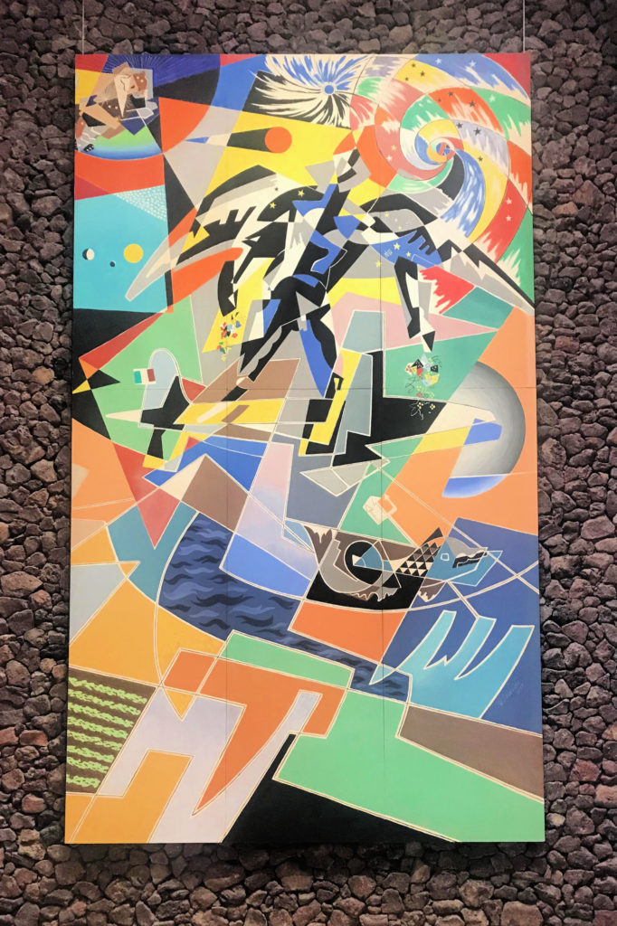 Gino Severini, "Man in Space", 1955, Palm Springs Art Museum