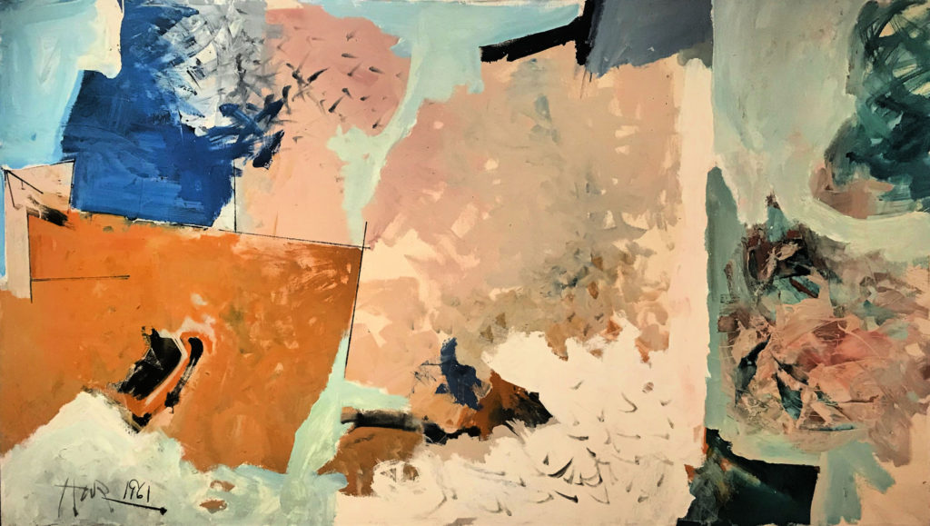 Hassel Smith, "North of Montara #4", 1961, Palm Springs Art Museum