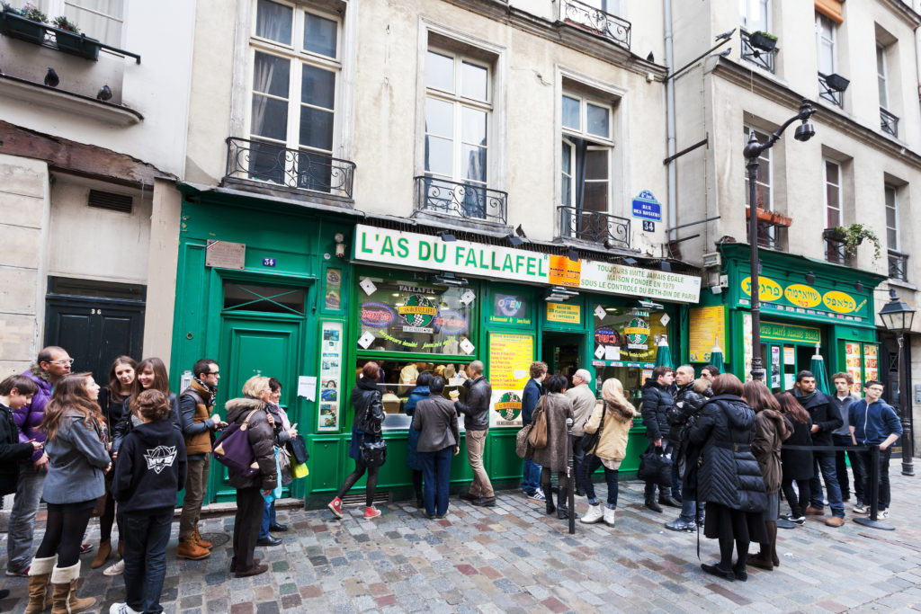 A perfect day in the Marais L'As du Fallafafel Marais Paris