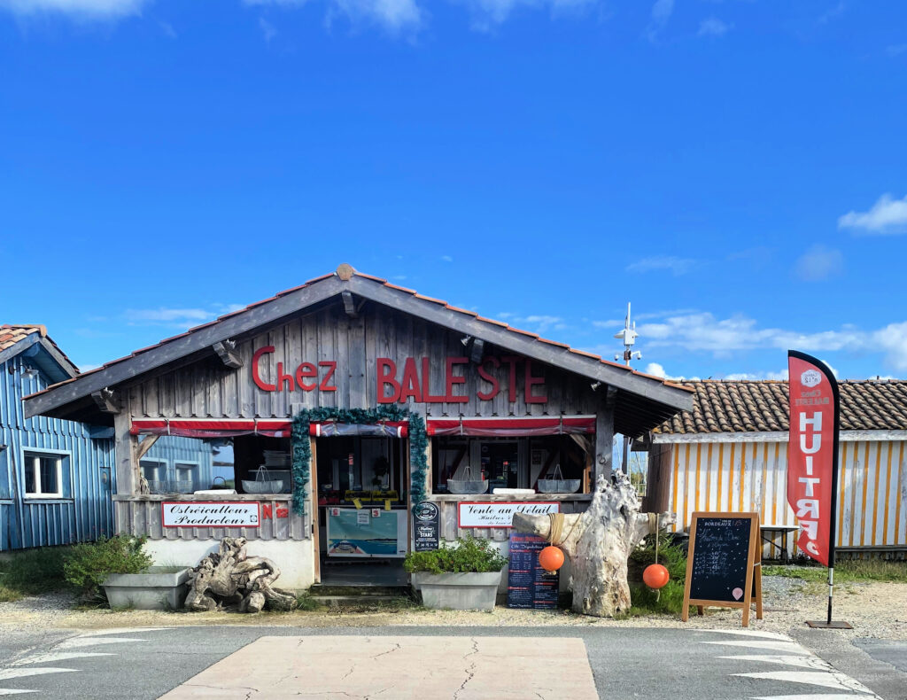 Oyster shack in Audenge, France gscinparis