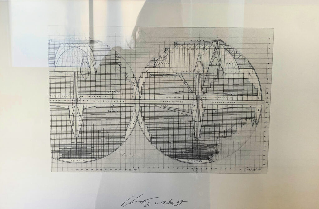 Lebbeus Woods from the "Ecologies" Exhibition gscinparis