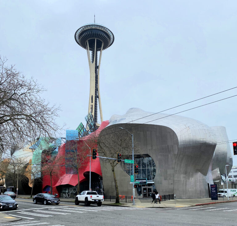 Frank Gehry’s “Experience Music Project” Building in Seattle