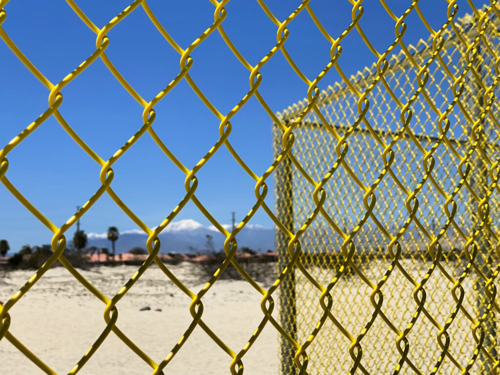 Rana Begum, "No.1225 Chainlink", Desert X 2023 gscinparis