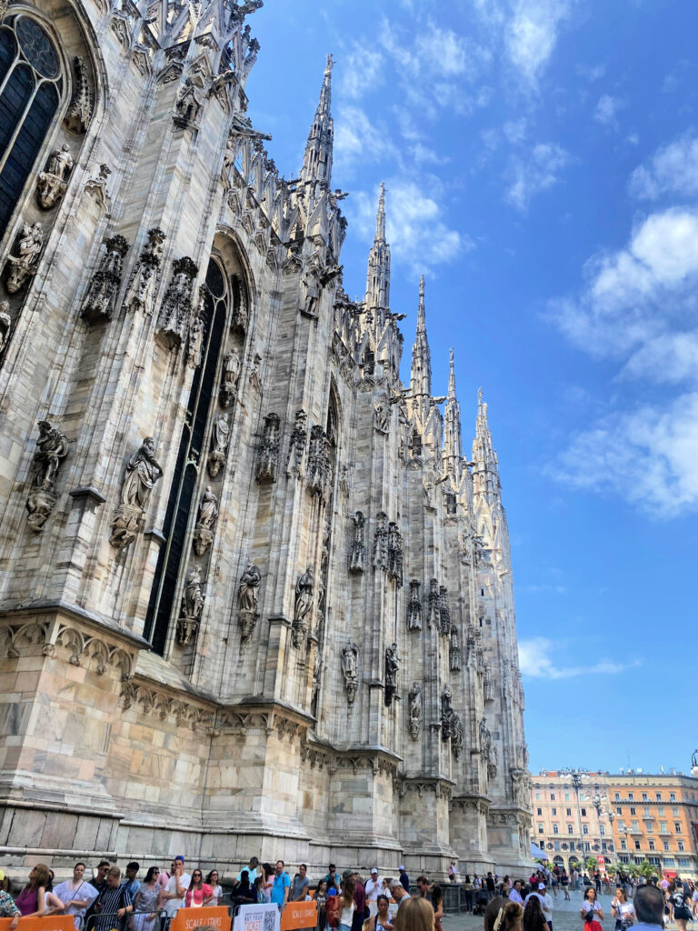 Milan Cathedral, side view gscinparis