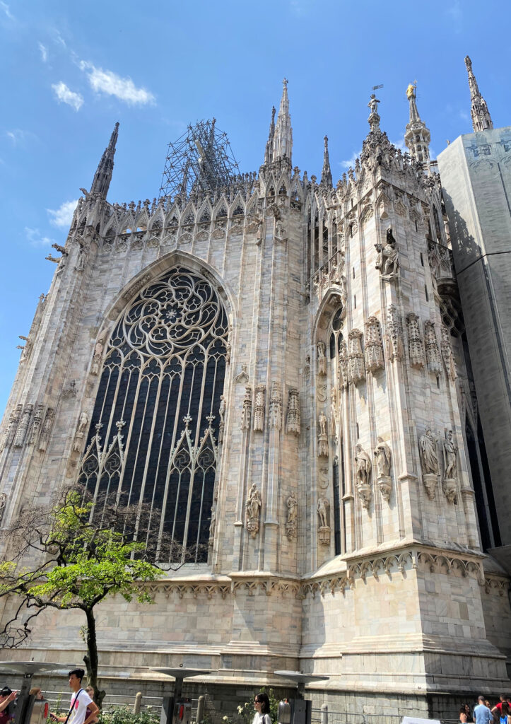 Milan Cathedral, rear view gscinparis