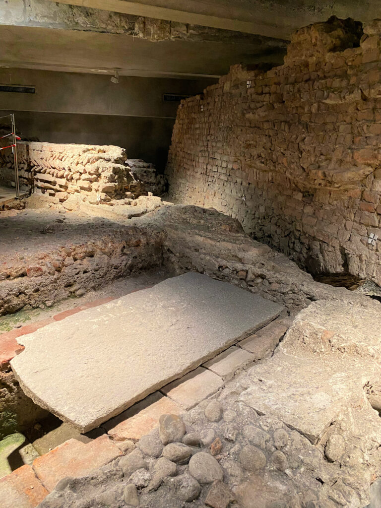 Archeological dig and discoveries below the Cathedral gscinparis