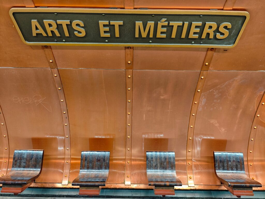 Metro Arts et Métiers, Paris France