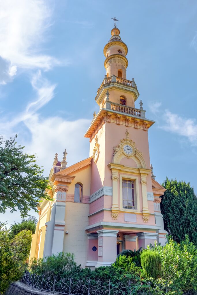The Chapel Bellini from 1894 in Cannes, France