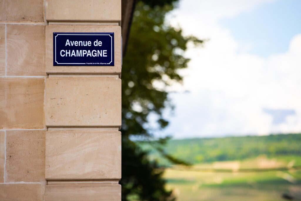 Épernay, in the Champagne region of France