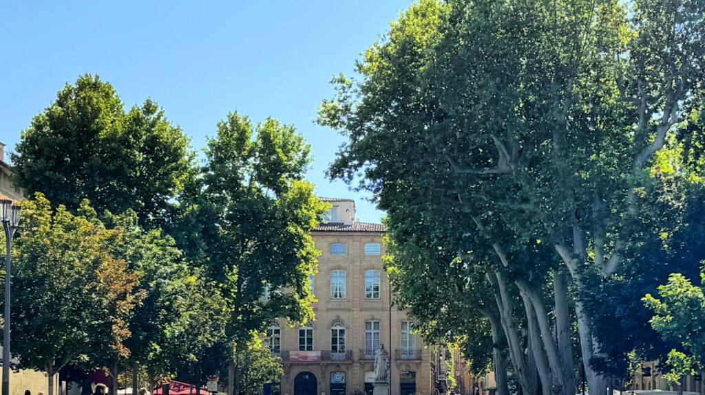 Cour Mirabaeu, Aix-en-Provence, South of France (copyright gscinparis, LLC)