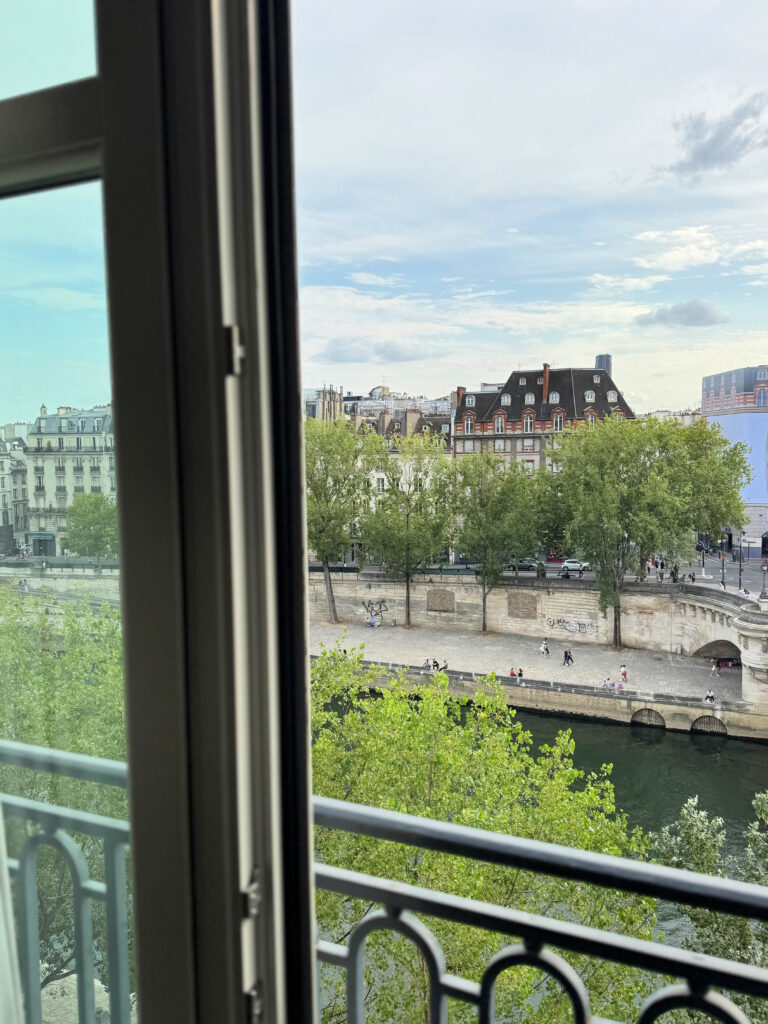 View from the VRBO rental (copyright, gscinparis, LLC)