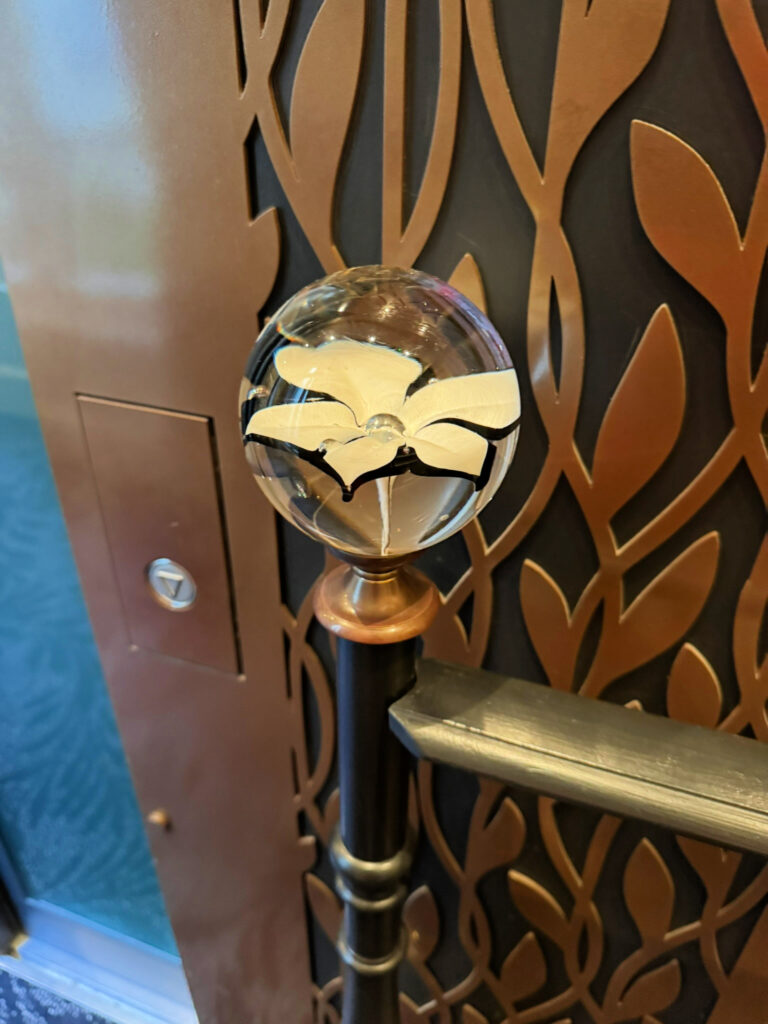 Details throughout Le Narcisse Blanc Hotel in Paris (copyright, gscinparis, LLC)