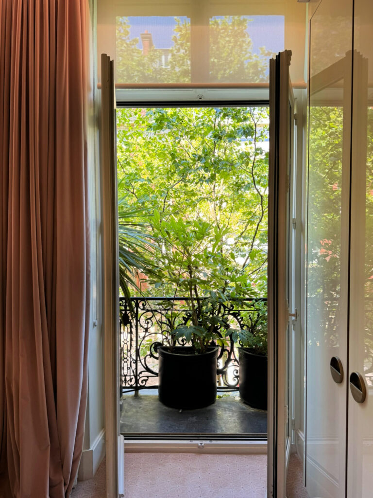 View out the window of Le Narcisse Blanc Hotel in Paris (copyright, gscinparis, LLC)
