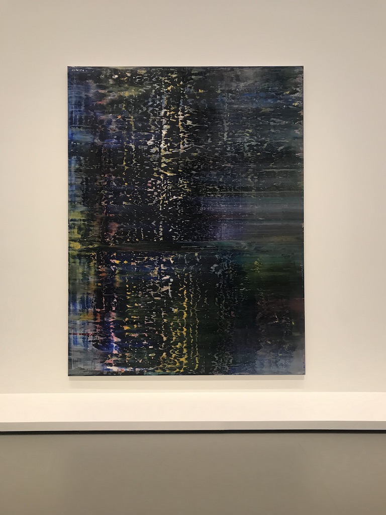 "Wald 3" by Gerhard Richter at the Fondation Louis Vuitton