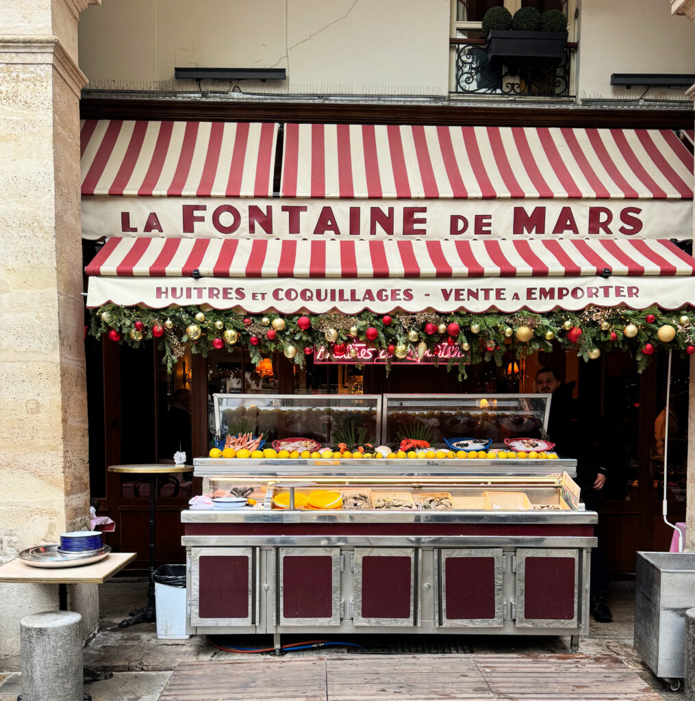 La Fontaine de Mars on rue Saint Dominique in the 7th of Paris