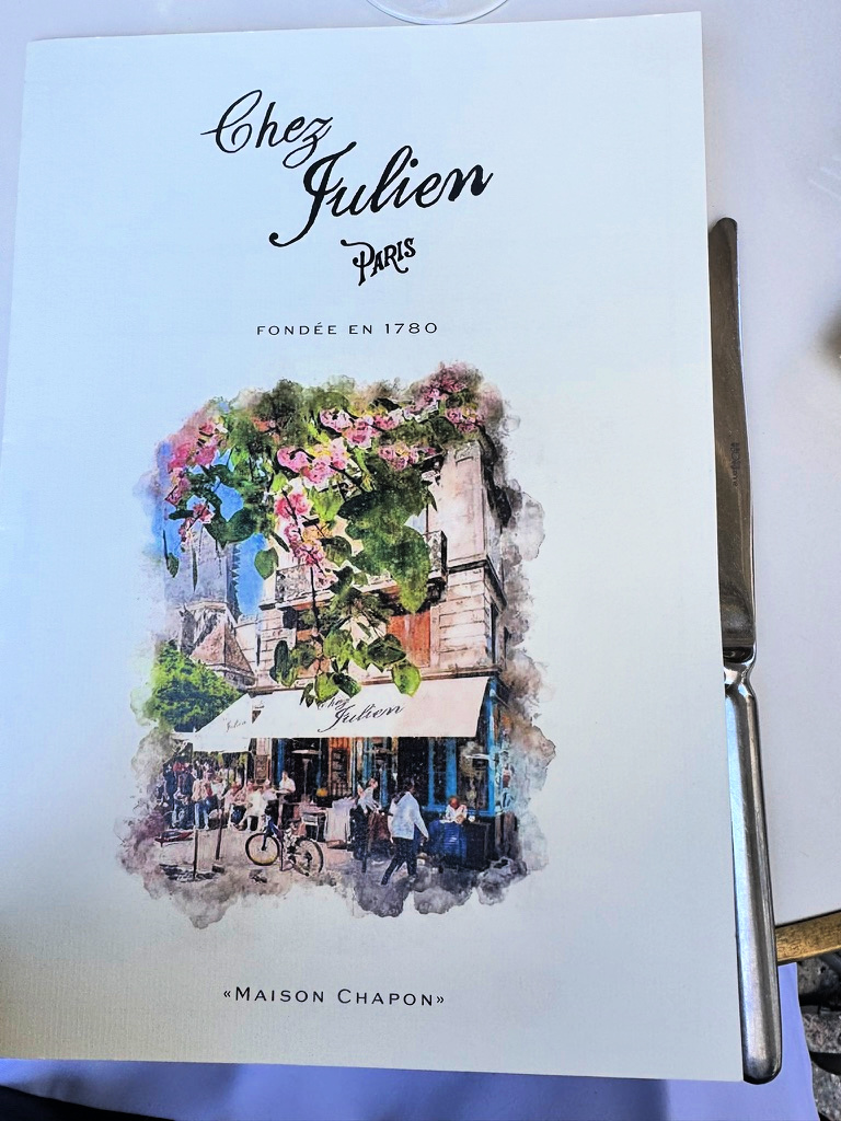 Chez Julien, Paris gscinparis